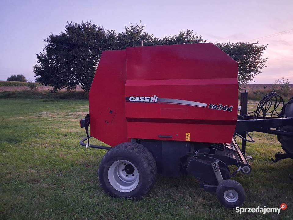 Prasa Case IH RB 344 Sipma Metal Fach Ursus Rolujące (belujące) Kartuzy