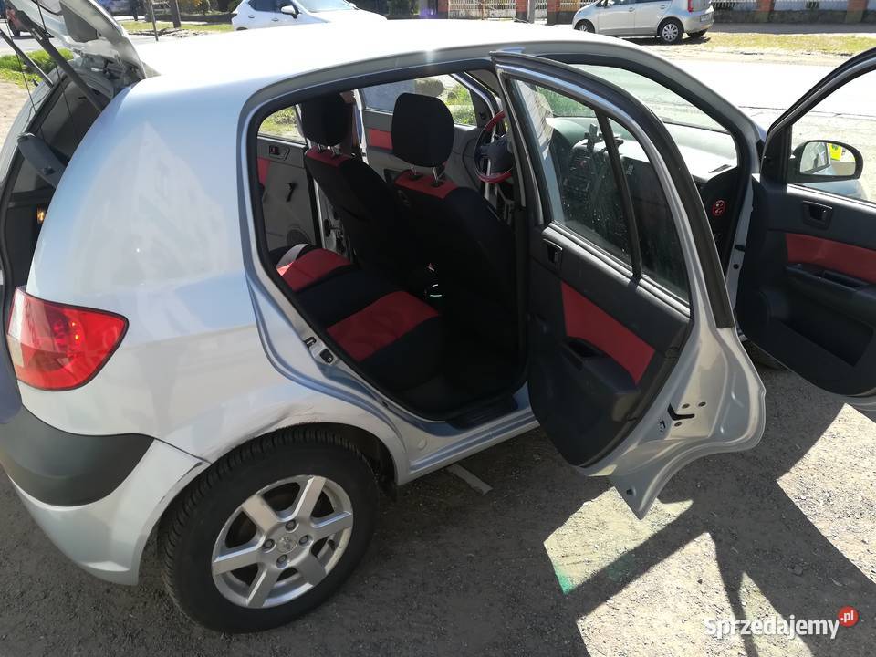 HYUNDAI GETZ 11i 20089rej 5drzwi 85tkm przebieg czujnik zmierzchu kujawsko-pomorskie Bydgoszcz