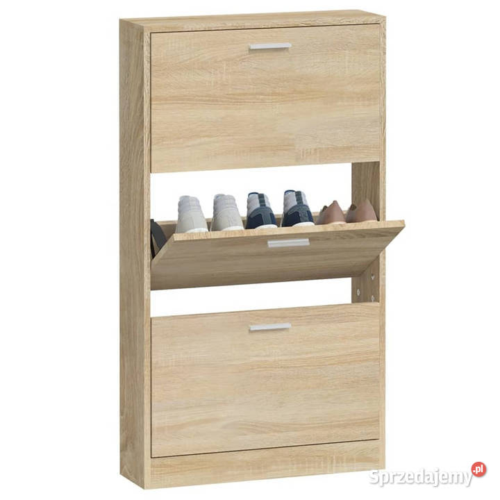 Szafka na buty dąb 59x17x108 materiał mazowieckie Warszawa