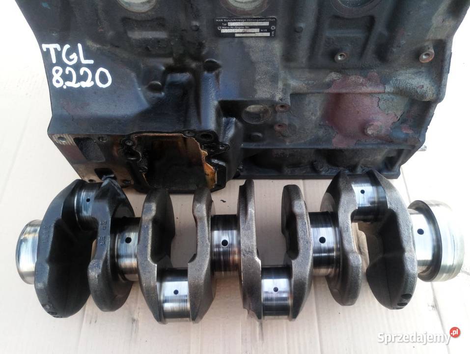 MAN TGL D0834 LFL 65 8220 EURO 5 Blok Wał Silniki i osprzęt Rzędowice sprzedam