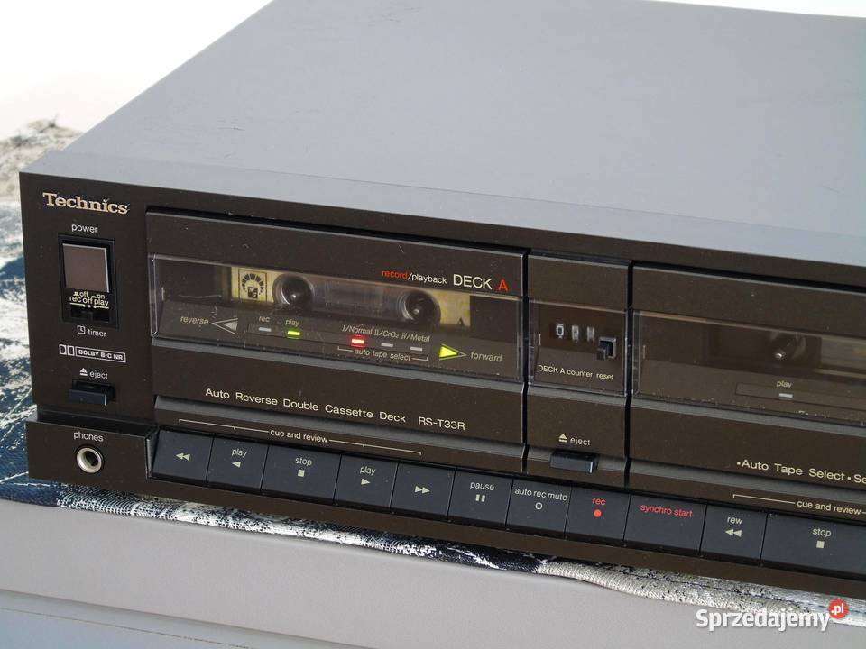 Magnetofon Technics RST33R sprawny i ładny