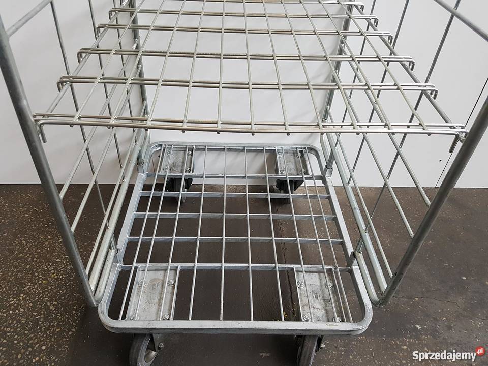 WÓZEK transportowy magazynowy 80x70x180 500 KOŁA Dzierżoniów