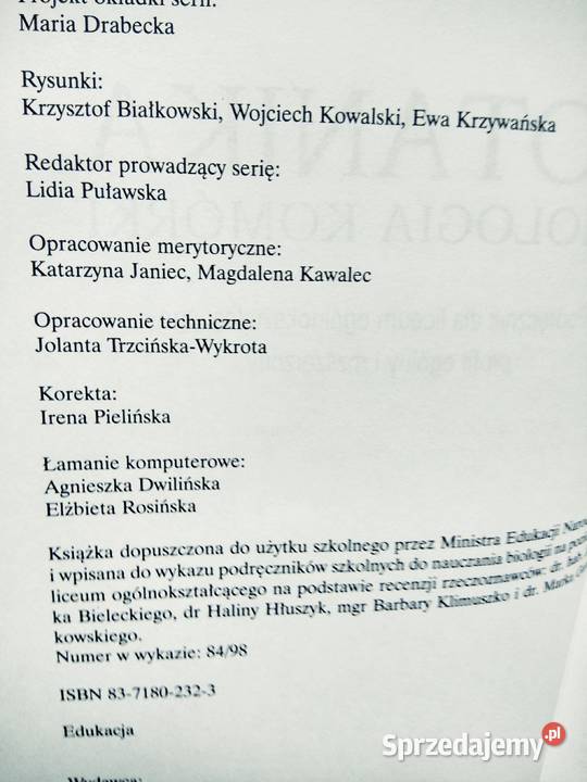 Botanika i biologia komórki outlet książki