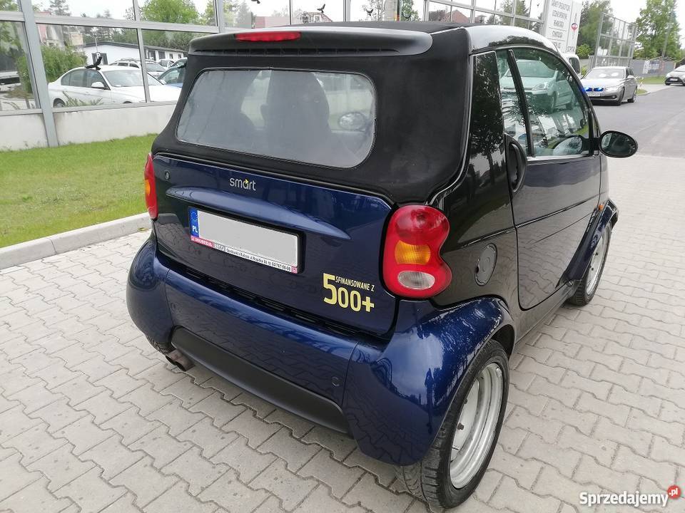 Smart Fortwo 600 Benzyna 2002 I właściciel Poznań