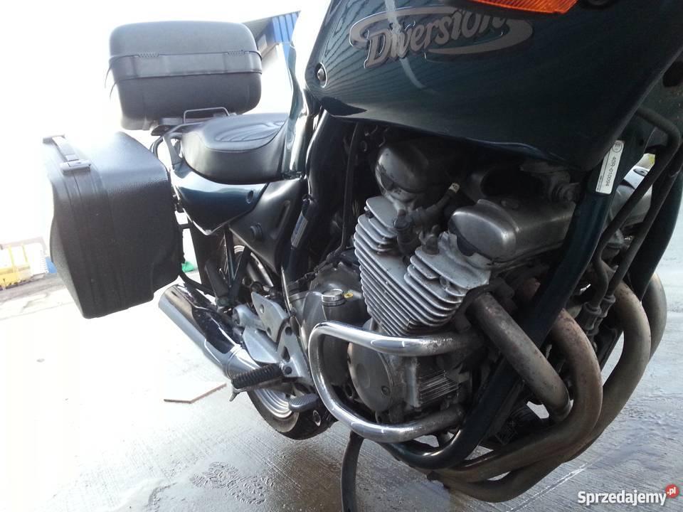 Yamaha XJ 600 S Diversion A2 alarm kufry czterosuwowy Yamaha Wrocław