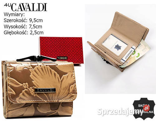 portfel damski skóra PU PX32DSF Camel Stalowa Wola