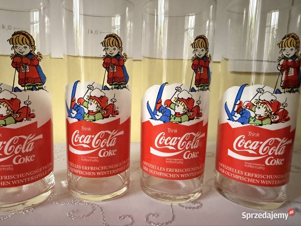 CocaCola Szklanki 400 ml Lillehammer 1994 Szklanki i kufle Czerwionka-Leszczyny