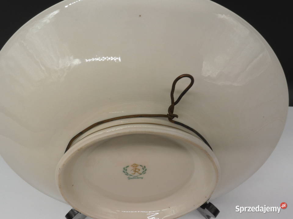 Patera REICHENBACH Miętowa Porcelana Bogate wielkopolskie Raszków
