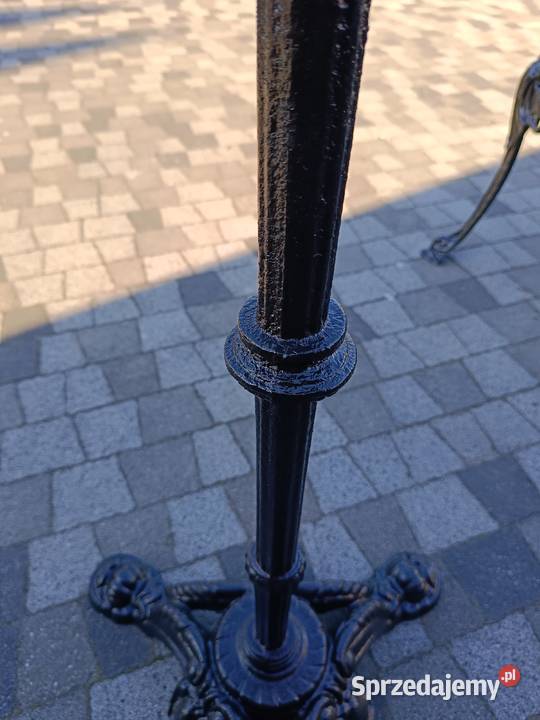 Żeliwna noga do stolika kwietnika kujawsko-pomorskie Lipno