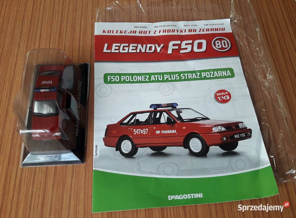 FSO Polonez Atu Plus Straż Pożarna OSP Legendy Piotrków Trybunalski