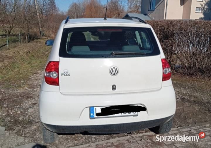 VW Fox 2008 12 Benzyna Przebieg 153
