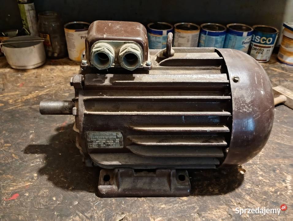 Silnik elektryczny 4kw 1430 obr podkarpackie Białobrzegi