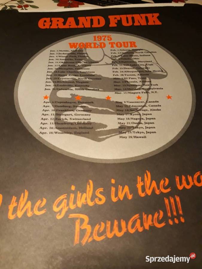 GRAND FUNK RAILROAD all the girls in the world Płyty i kasety Rzeszów
