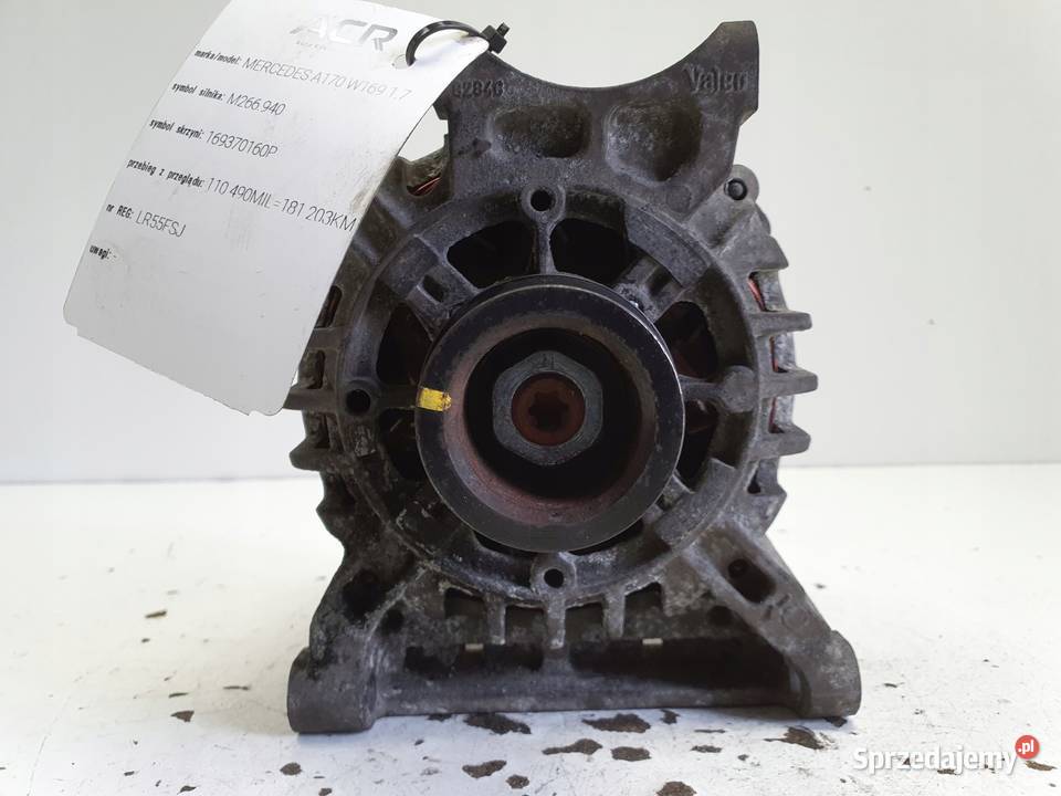 ALTERNATOR Mercedes W169 17 8V A2661540802 90A lubelskie