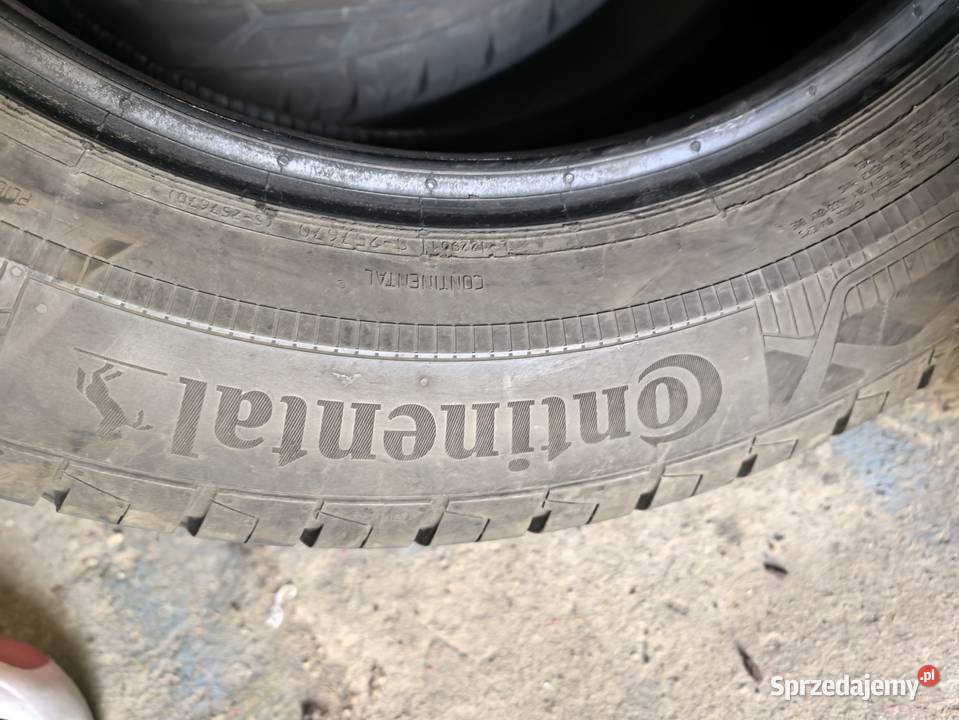 Opony CONTINENTAL VAN CONTACT ECO mazowieckie sprzedam