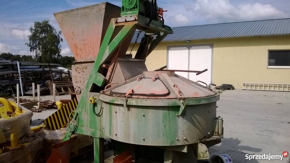 Mieszarka do betonu z koszem zasypowym wielkopolskie Łowyń