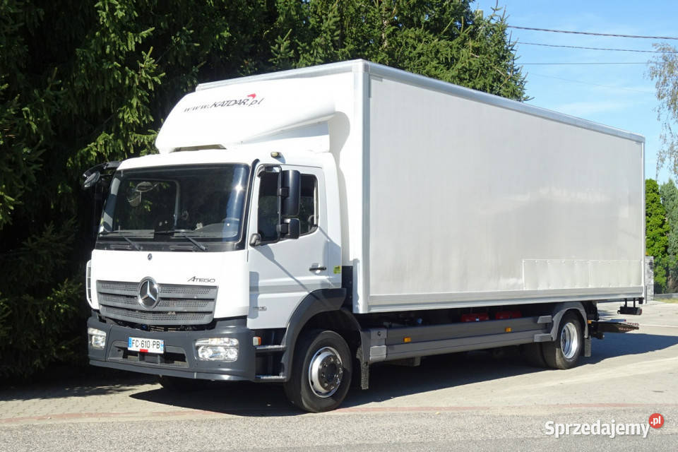 Mercedes Atego 1218 Euro 6 272 kontener 18p Rok produkcji 2018 Góra Kalwaria