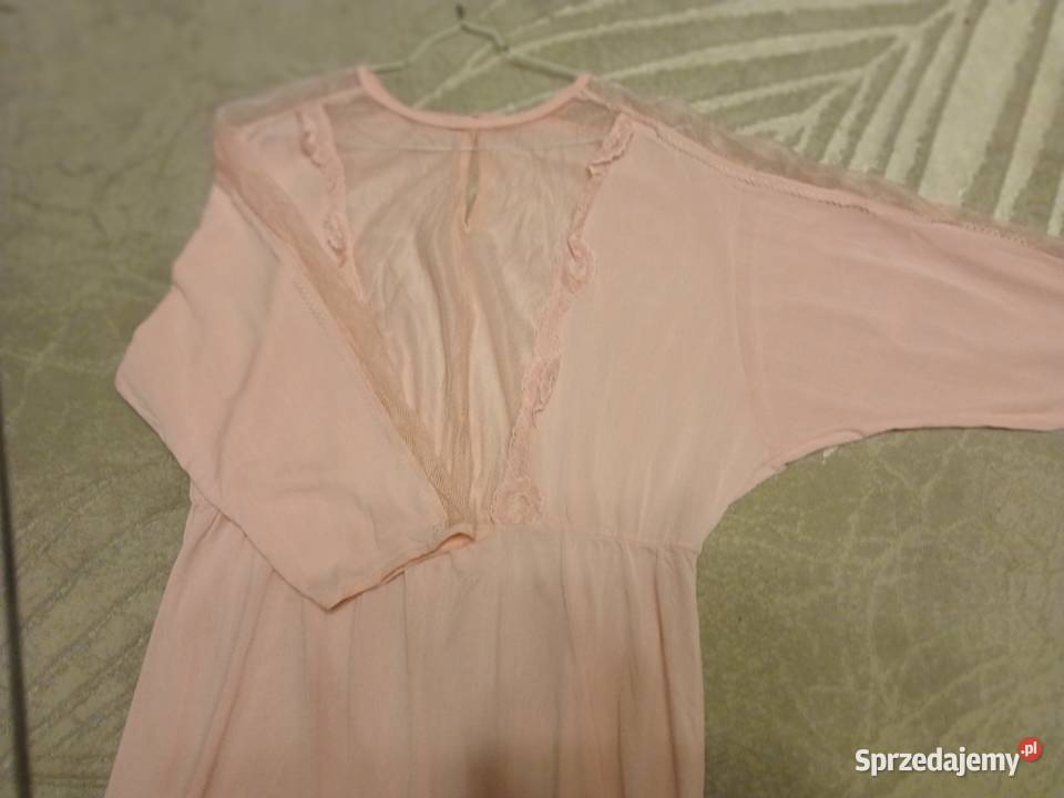 Narzutka lizeska na nocną koszulę NOWA Koszula Piżamy i szlafroki Warszawa