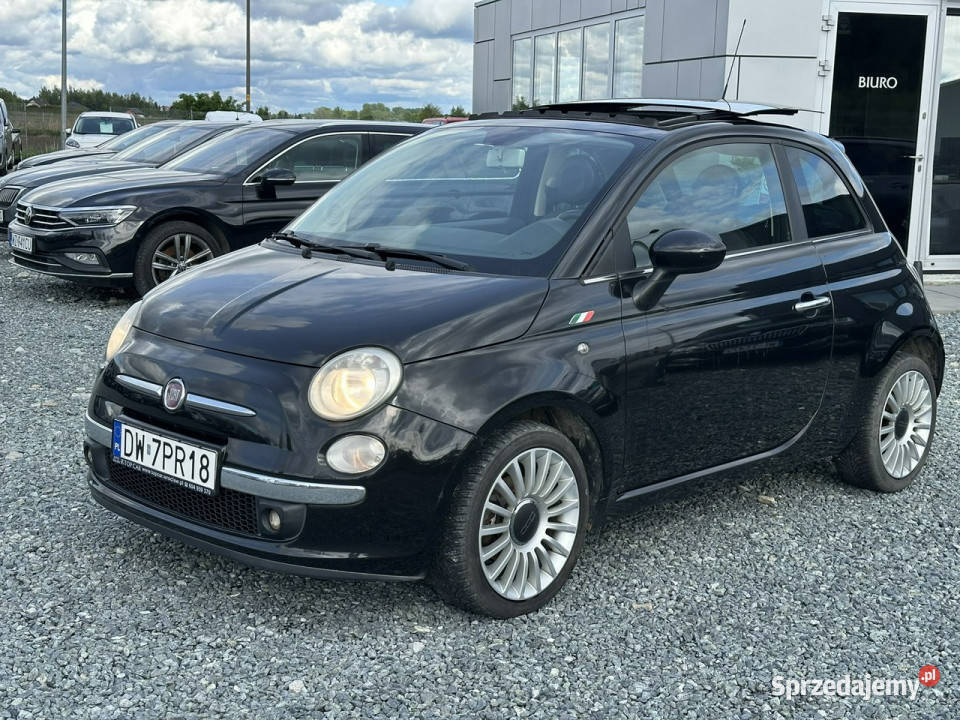Fiat 500 14 16V 100 Sport 2008r szyberdach Zarejestrowany w Polsce