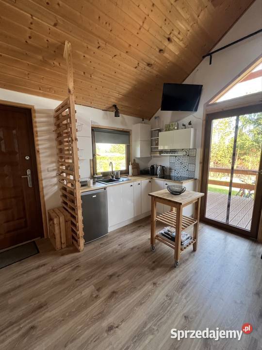 Całoroczny klimatyczny domek jeziorem Osięciny