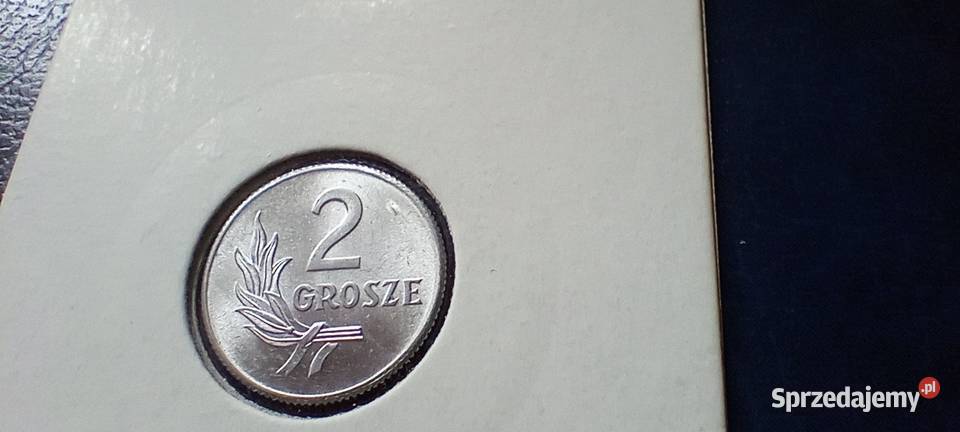 Stare monety 2 grosze 1949 skrętka i Destrukt Lesko sprzedam