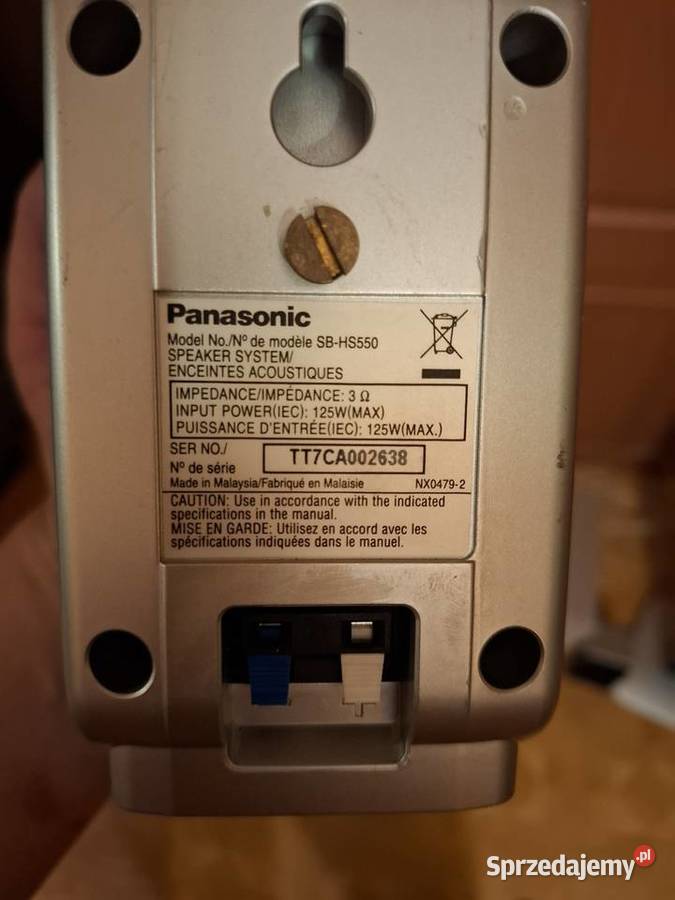 OKAZJA Głośniki Kina Domowego Panasonic mazowieckie Sochaczew sprzedam
