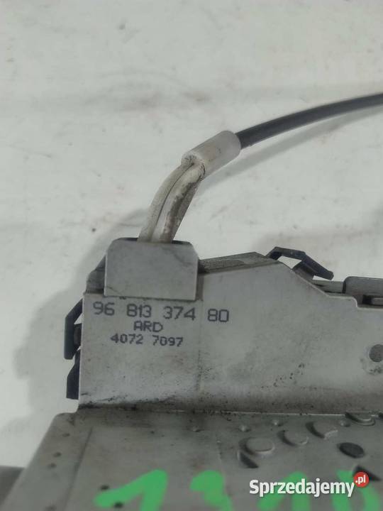 ZAMEK DRZWI PRAWY TYŁ 6 PIN PEUGEOT 407 osobowe