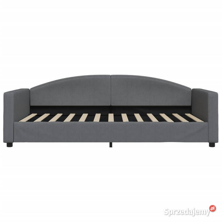 Sofa z materacem do spania ciemnoszara tkanina mazowieckie Warszawa