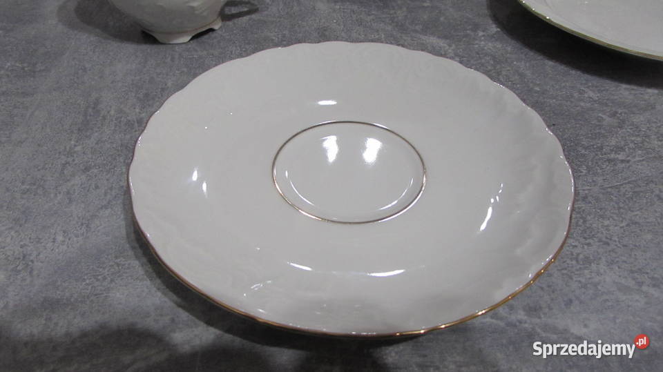 Porcelana Rococo Złota Linia 12 osób Ćmielów Kraków