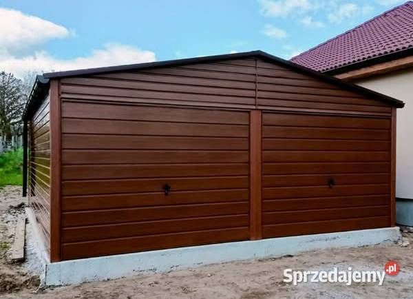 Garaż blaszany blaszak hala wiata konstrukcja 35.4m2 Pułtusk sprzedam