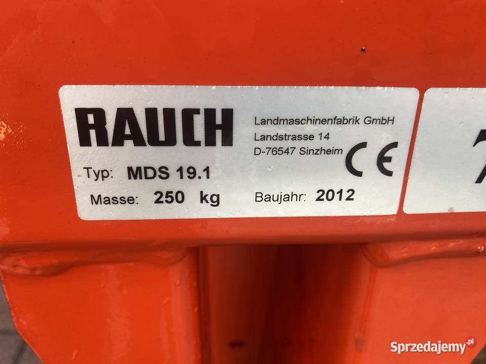 Rozsiewacz Kuhn Rauch MDS 191 Kostomłoty