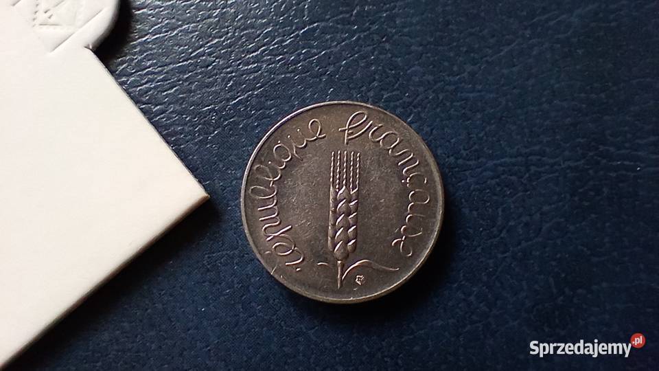 Stare monety 5 centym 1962 Francja Lesko