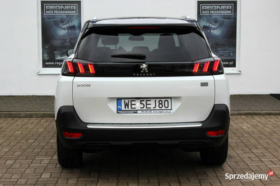 Peugeot 5008 7osobowy SalonPL FV23 Kamery LED światła do jazdy dziennej Peugeot