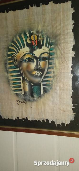 Dwa papirusy egipskie i jedena kolorowa mozaika zachodniopomorskie Szczecin