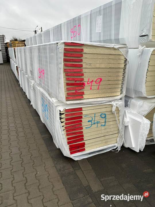 Płyty warstwowe ścienne gr 40mm80mm I GATUNEK Sadki