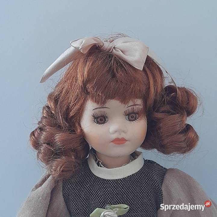 Lalka porcelanowa wys405 kolekcjonerska Antyki Bogatynia