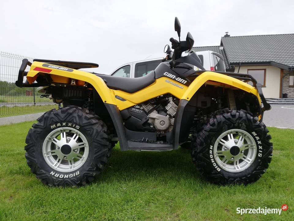 CANAM Outlander 650 Homologacja quad - ATV Cyców