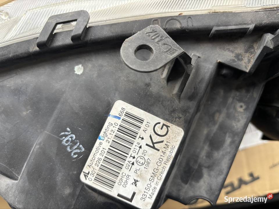 Lampy Honda civic UFO osobowe Mszana Dolna sprzedam