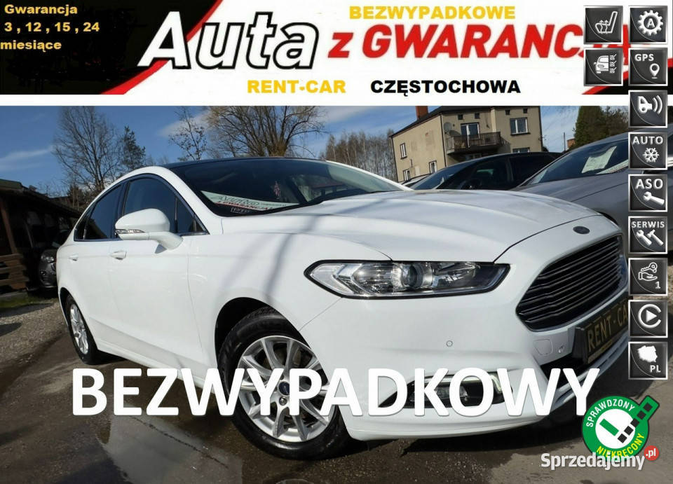 Ford Mondeo 2.0D*150PS OPŁACONY Bezwypadkowy Automat Serwis…