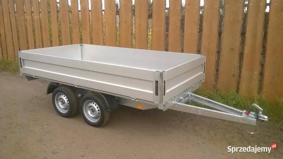 Przyczepka min pod ule przyczepa 300x150 alu Stargard