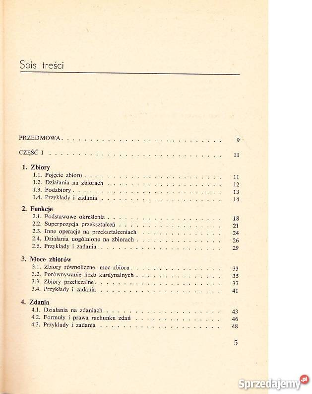 Elementy logiki teorii mnogości i algebry fa Goleniów