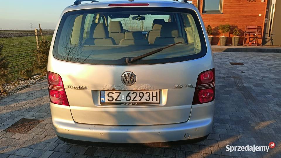 VW TOURAN 20 TDI 140 AUTOMAT 2006r 270 Ziemięcice