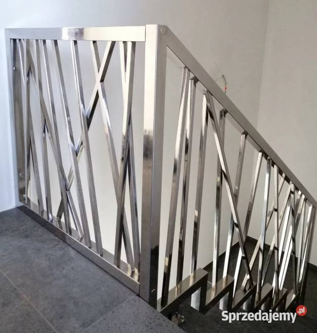 Balustrady nierdzewne poręcze malowane Czchów