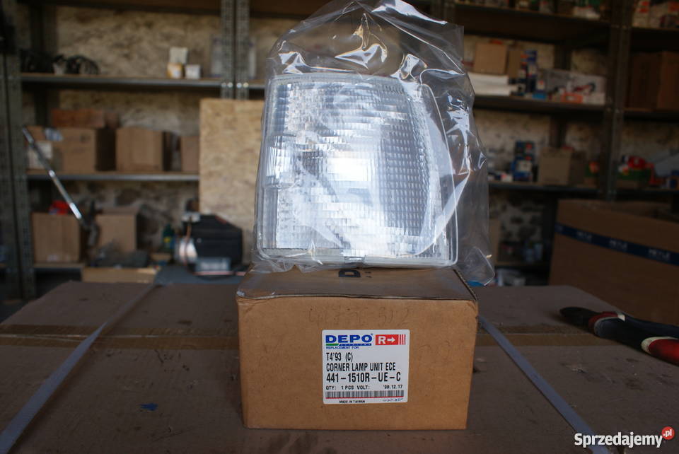 Lampa kierunkowskazu przód P przezroczysty VW mazowieckie Białobrzegi