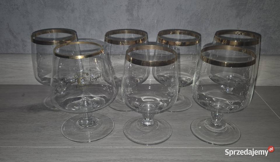 Kieliszki szklanki pucharki PRL Vintage 18 sztuk Łódź