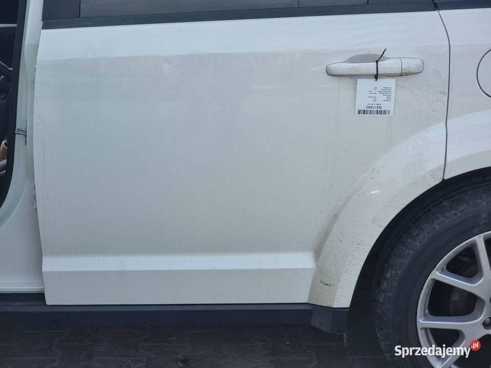 DRZWI LEWE TYŁ FIAT FREEMONT 2011 BIAŁE Lipno