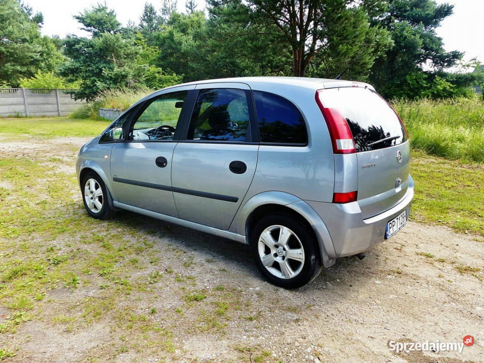Opel Meriva 14 16VENJOYKlimaElektrykaAluBogata Rok produkcji 2005 Piła