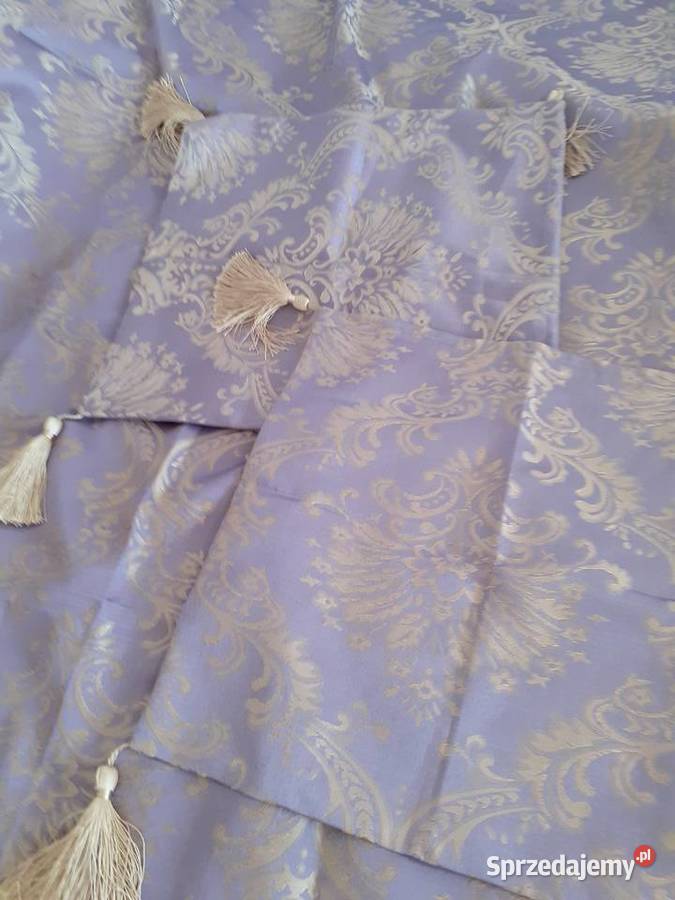 narzuta na łóżko i poszewki na poduszki inny kolor Gdańsk