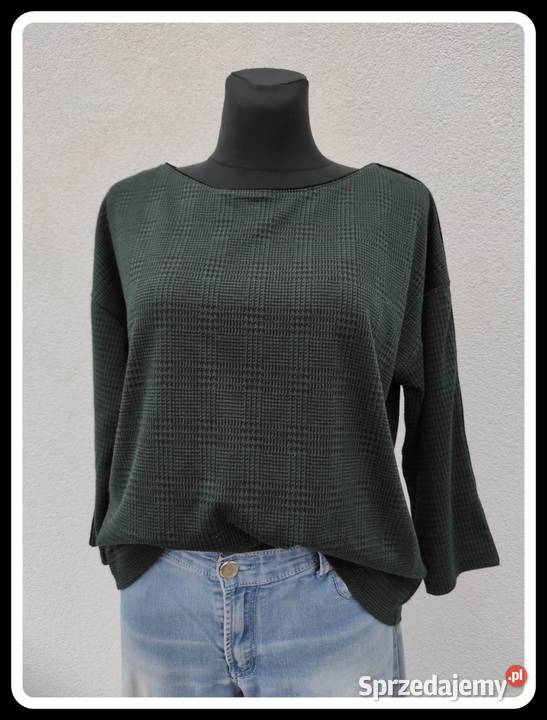 Marks Spencer bluzka butelkowa zieleń 44 XXL mazowieckie Płock