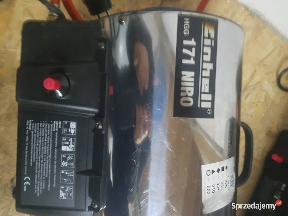 Einhell Nagrzewnica HGG 170 Niro Gazowa 17 kw Nagrzewnice Ogrzewanie wielkopolskie Głogowa